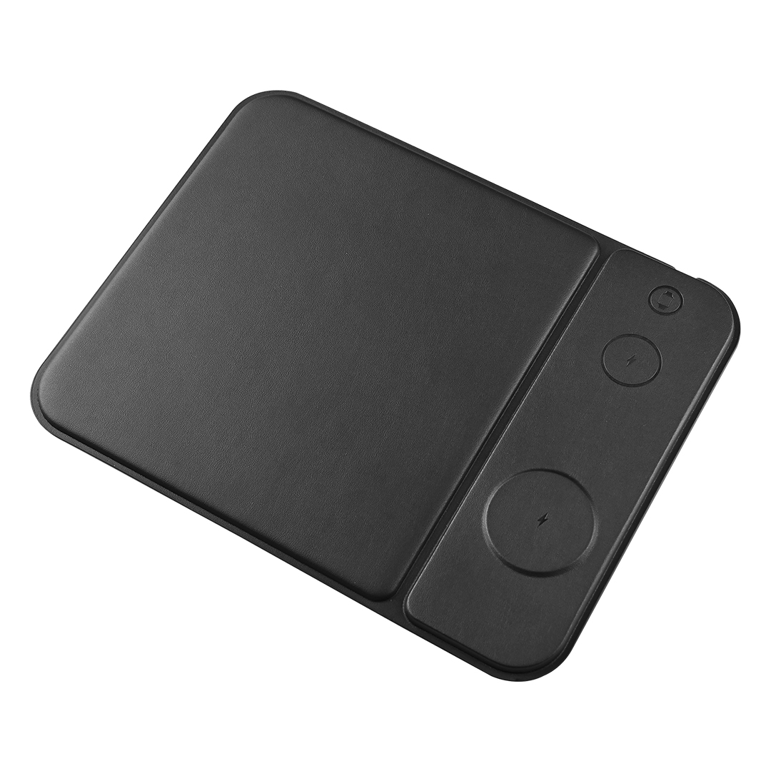 POINT PAD 3IN1 Podloga za kompjuterskog miša i bežični punjač 15W, sa magnetom